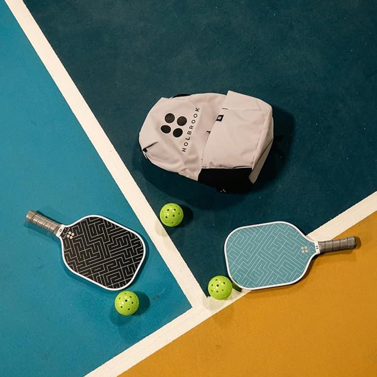 Holbrook Rove 2 Pickleball Set – Paddles, Balls & Backpack