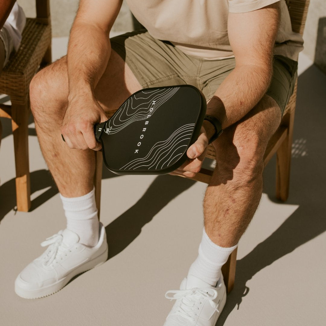 Holbrook Day N' Night Paddle – Black and White Hybrid Paddle