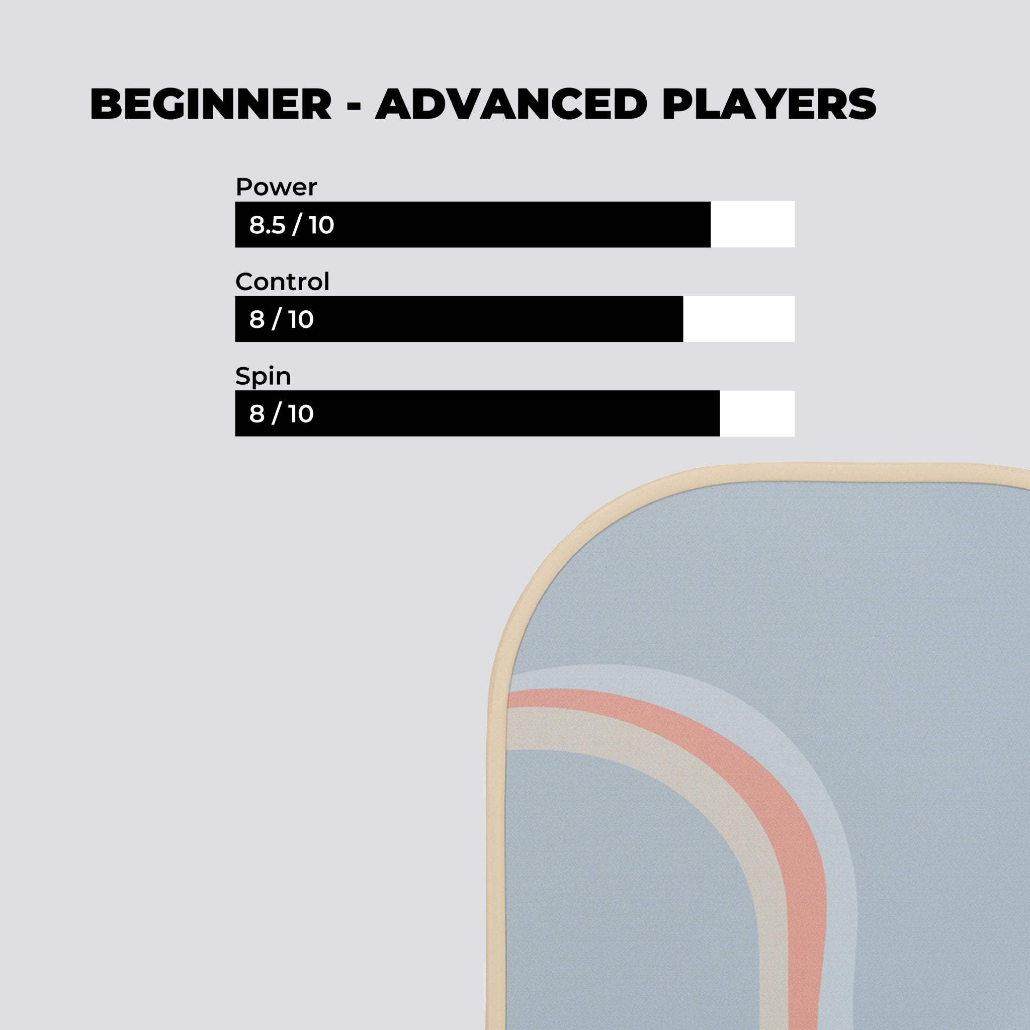 Holbrook Rewind Paddle – Vintage Hybrid Paddle for All Players