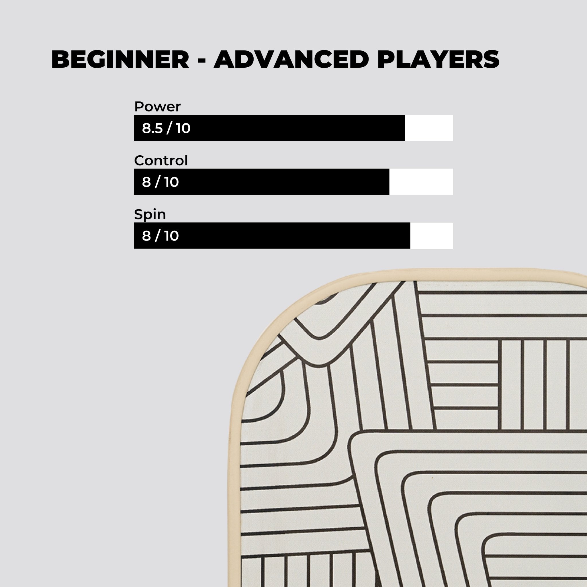 Holbrook SoHo Paddle – Modern Hybrid Paddle for All Players
