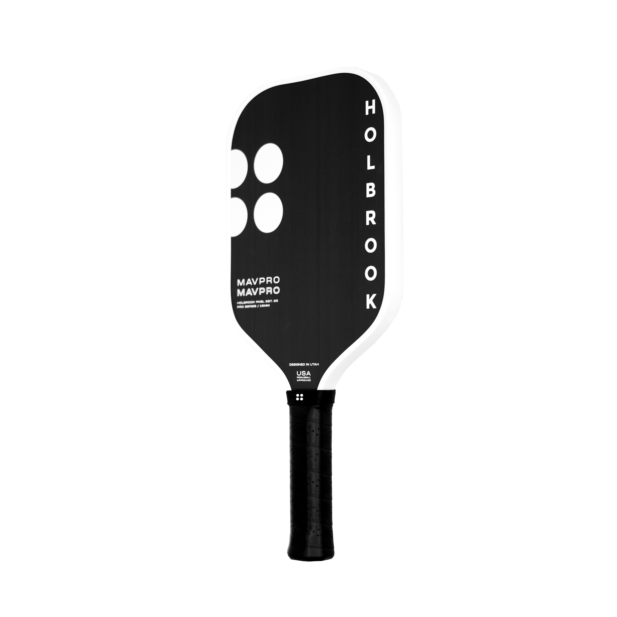 Holbrook Mav Pro 2.0 Paddle – 16mm Carbon for European Players
