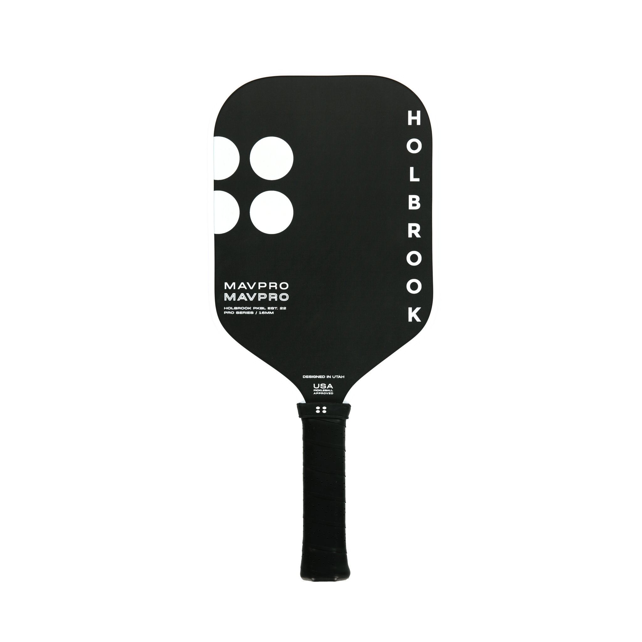 Holbrook Mav Pro 2.0 Paddle – 16mm Carbon for European Players