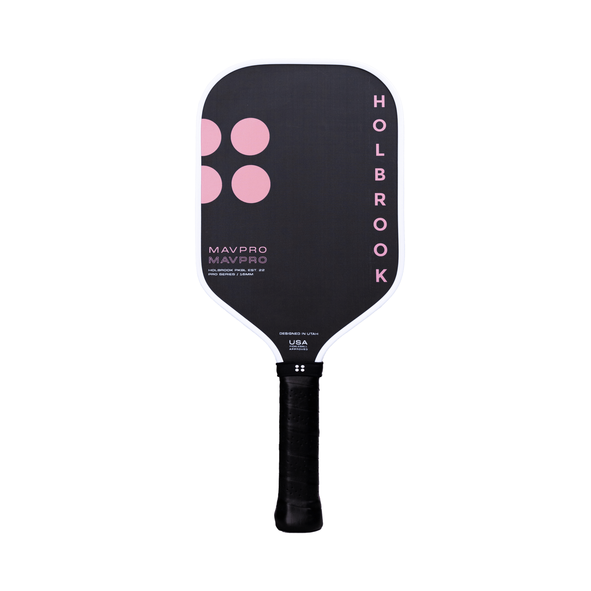 Holbrook Mav Pro 2.0 Pink Paddle – 16mm Carbon Fiber for Europe