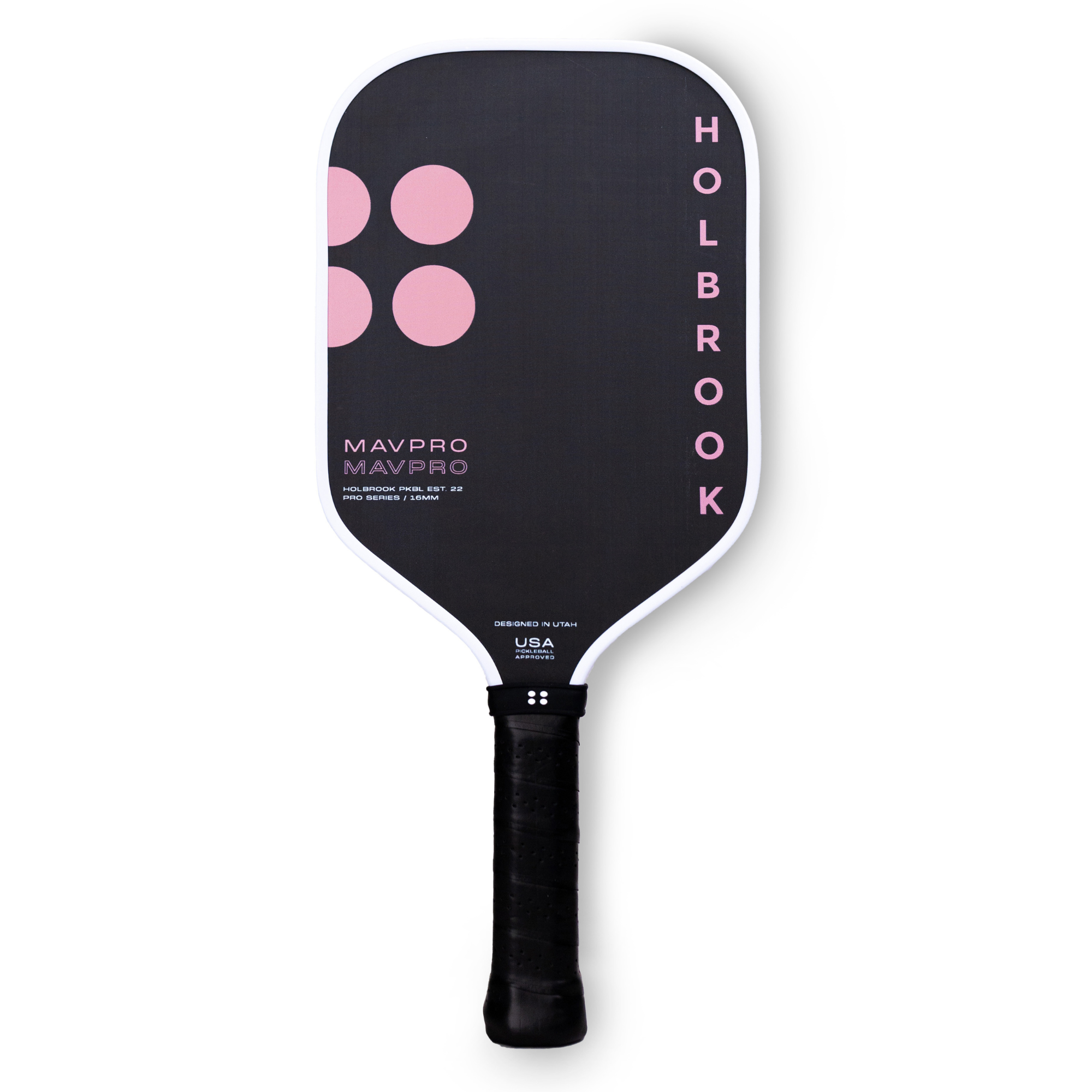 Holbrook Mav Pro 2.0 Pink Paddle – 16mm Carbon Fiber for Europe