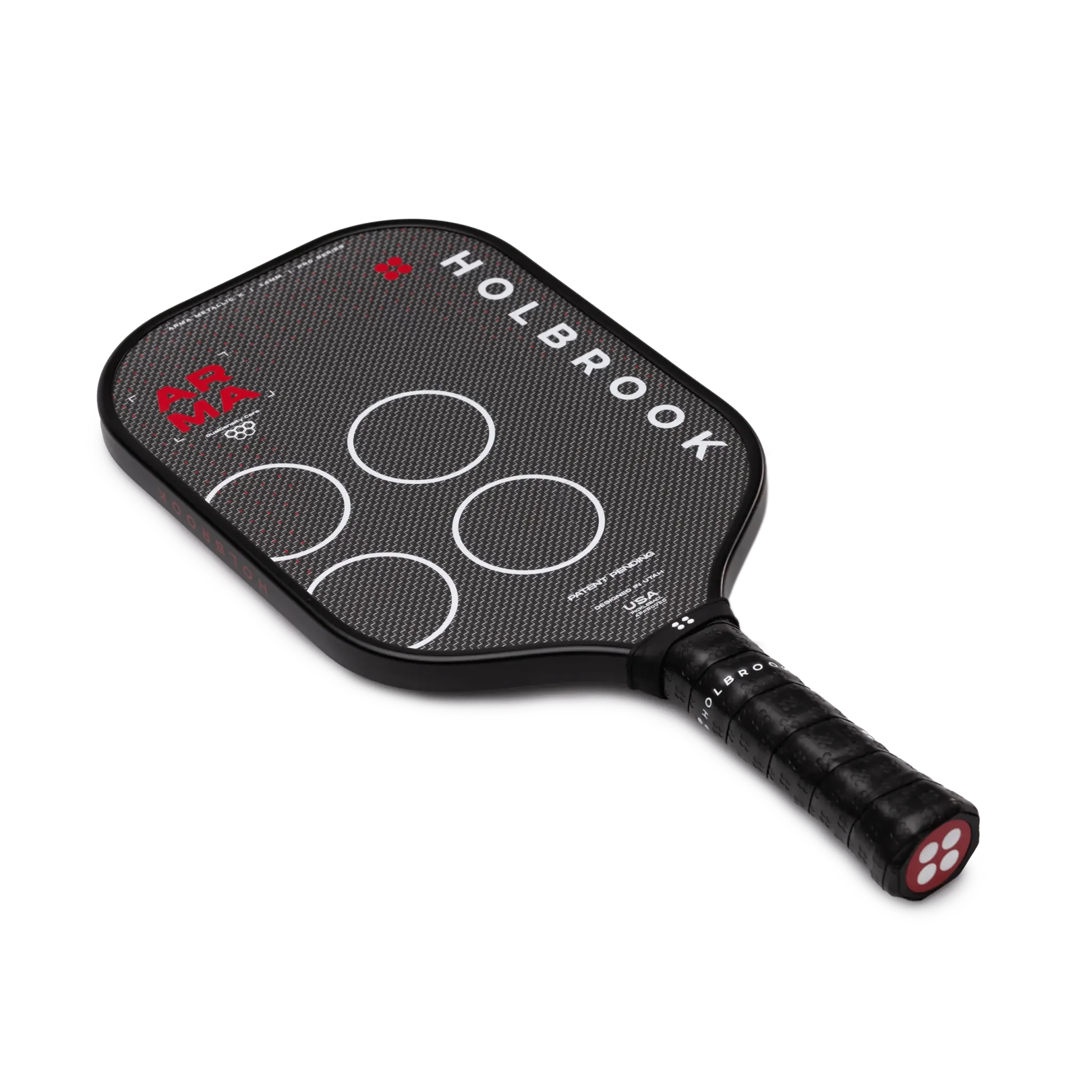 Arma X Metallic 14mm – Elongated Paddle for Power & Reach. Buy now at Holbrook Pickleball Europe.