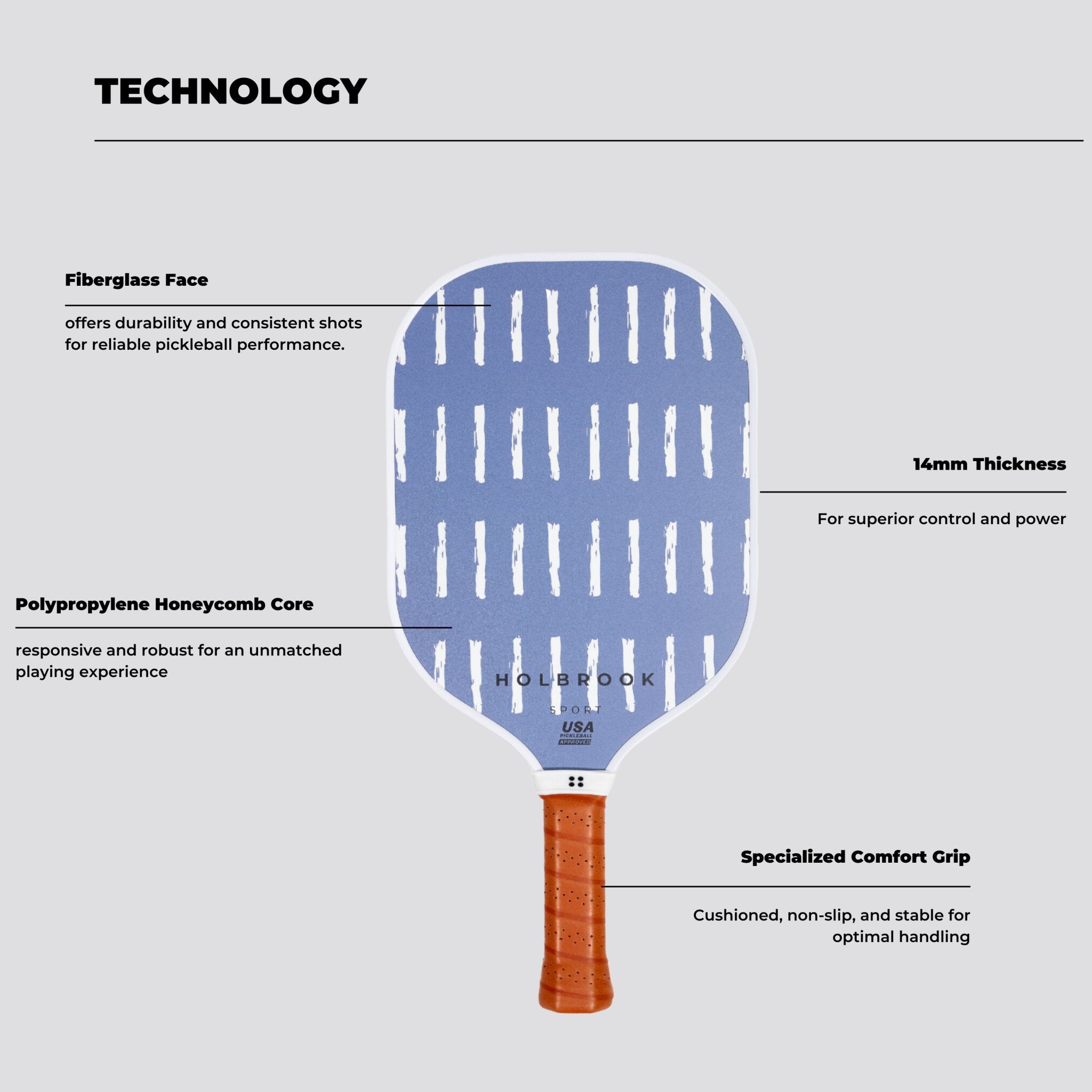 Shop the Holbrook Alta Paddle – Lightweight & Stylish Pickleball Paddle in Europe